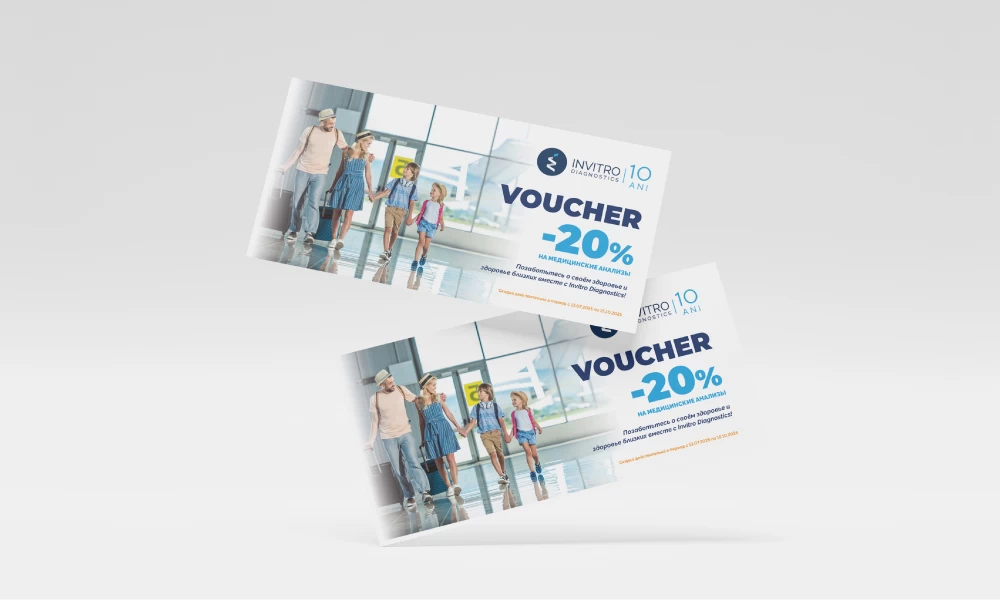 We’re giving away Vouchers with 20% OFF on medical tests!