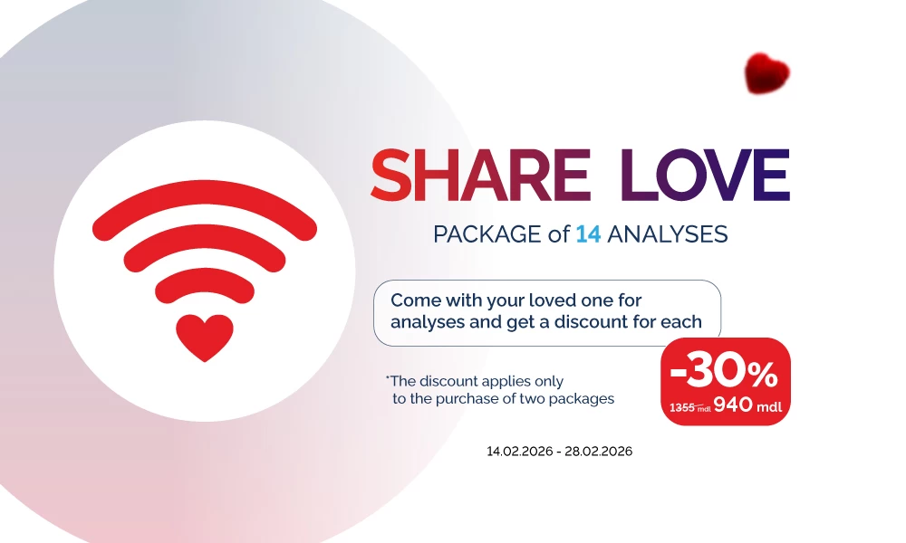 Share Love | 30% off tests for two