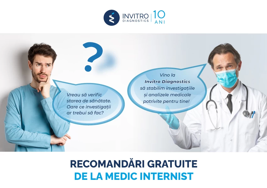 Benefit from free recommendations from an internal medicine doctor!