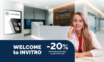 20% off laboratory tests for new patients!